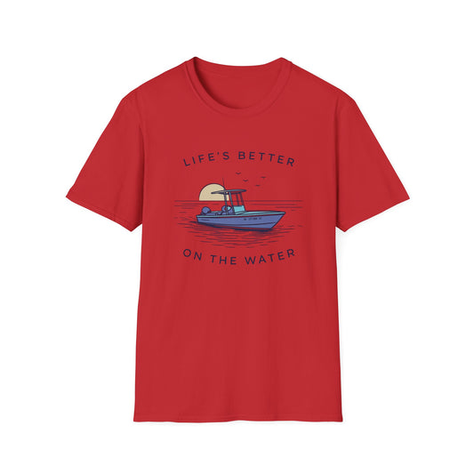 Boat T-Shirt — "Life’s Better on the Water"