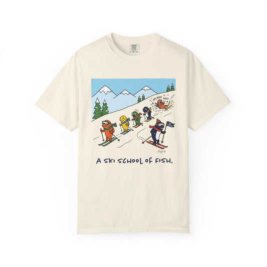 Ski School Of Fish T-Shirt