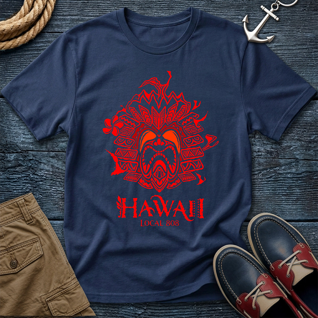 Hawaiian Tiki Local 808 T-Shirt