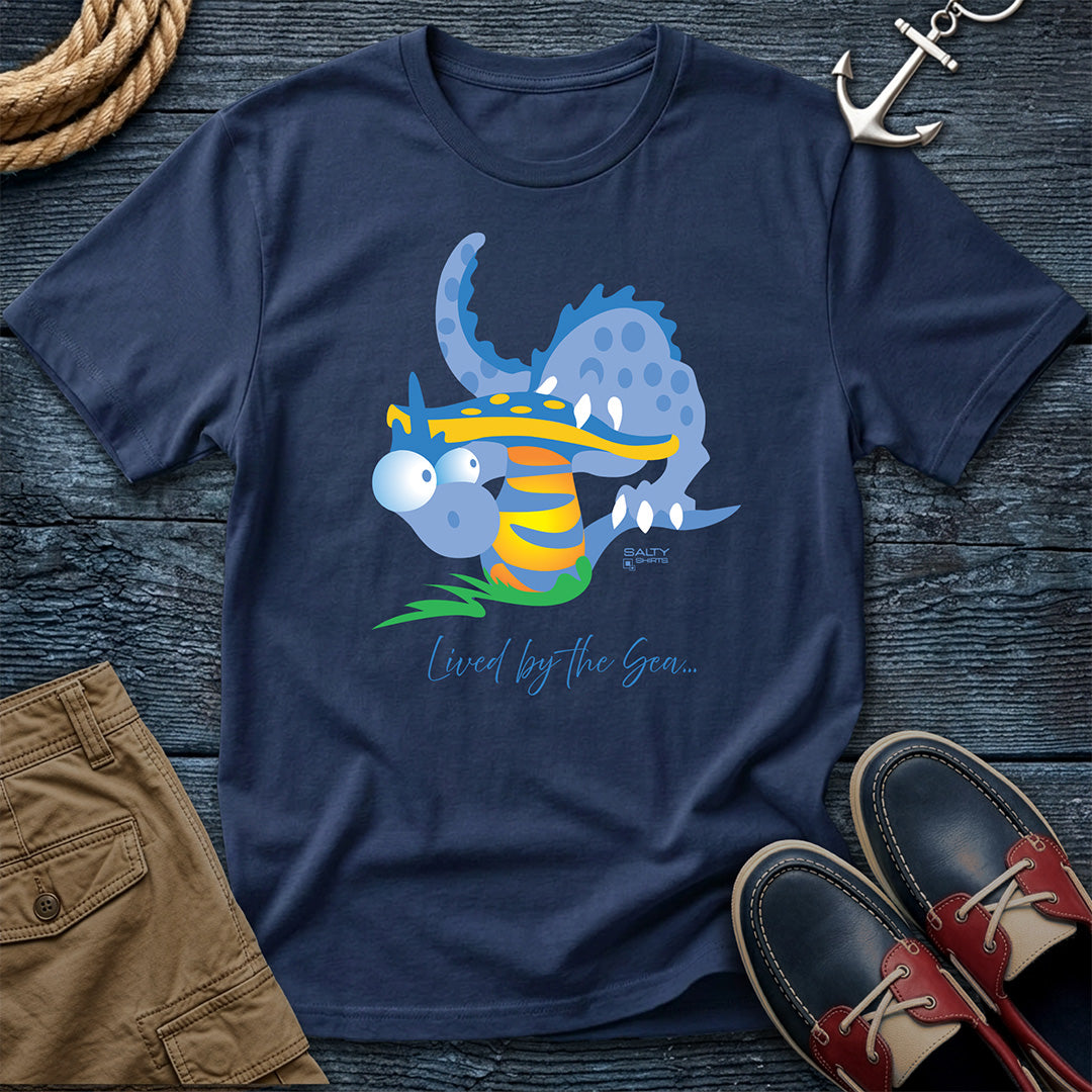 Lived by the Sea Dragon Tee
