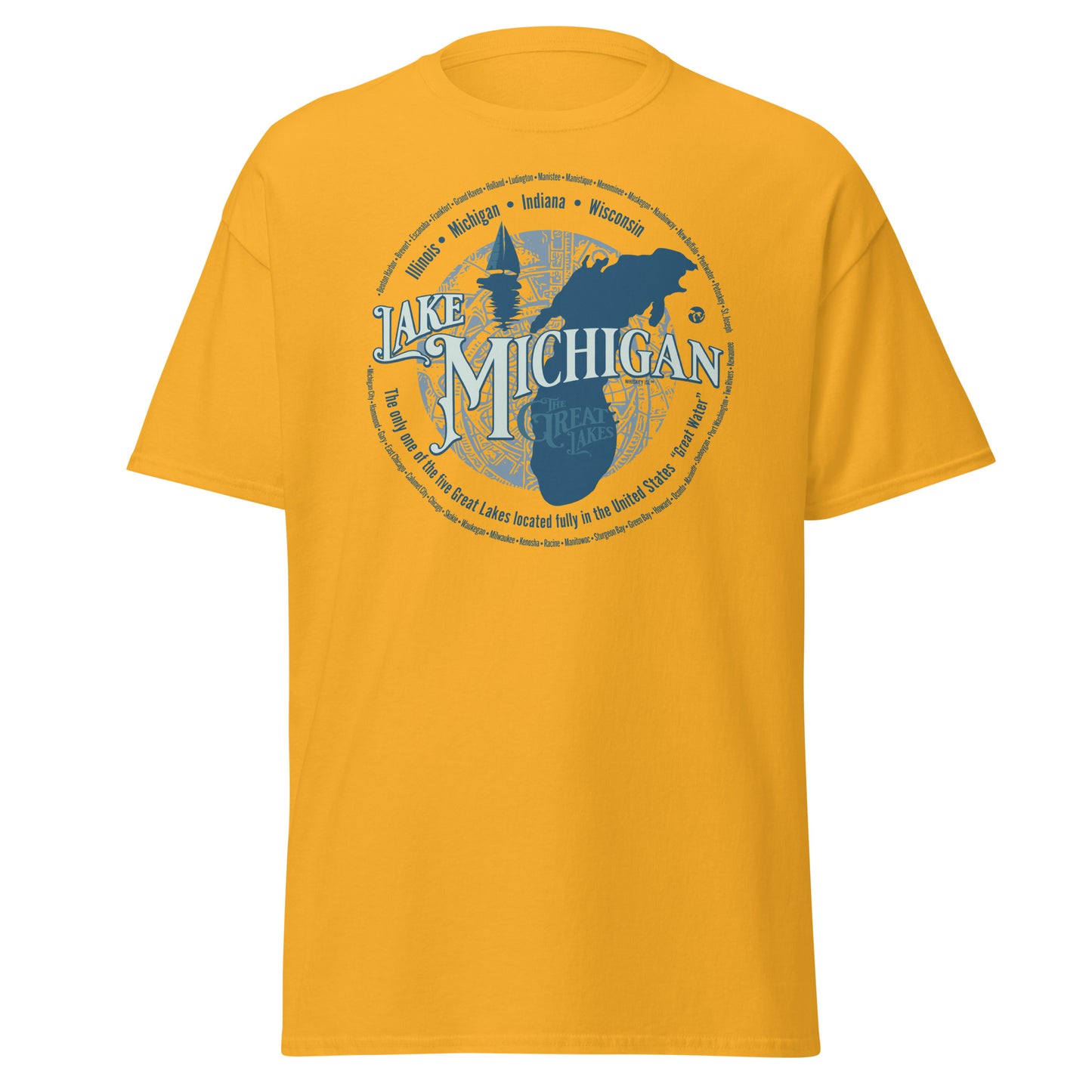 Lake Michigan Men's classic tee