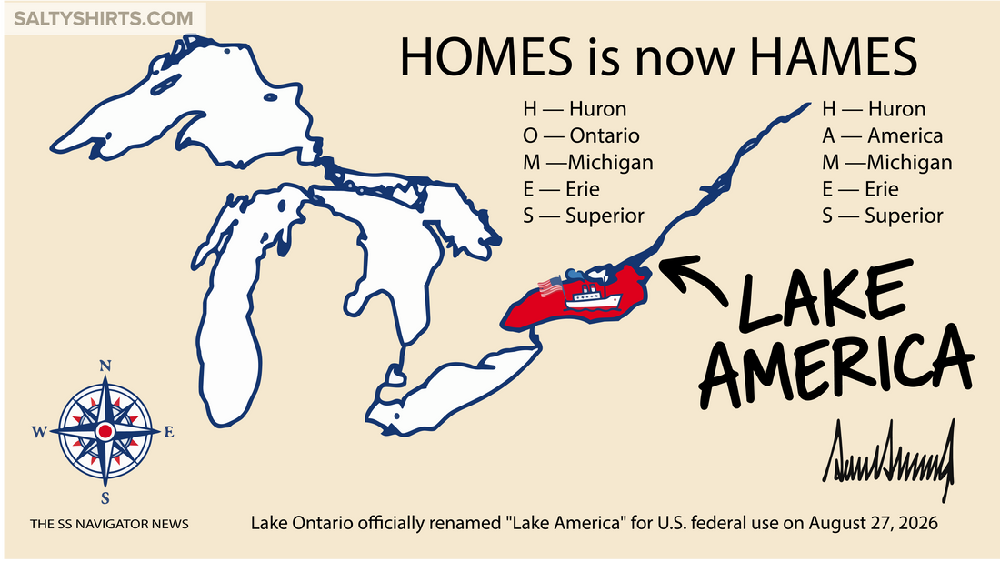 First the Gulf. Now a Great Lake. Somebody Hide the Sharpie.
