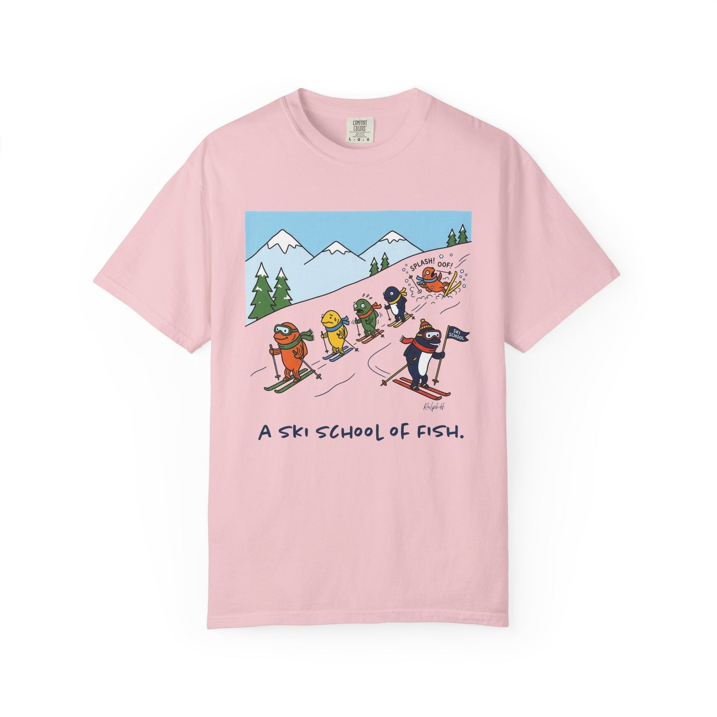 Ski School Of Fish T-Shirt