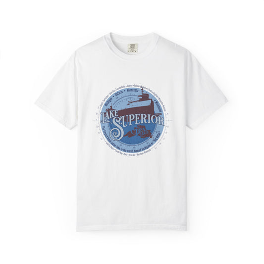 Lake Superior Vintage Badge T-Shirt