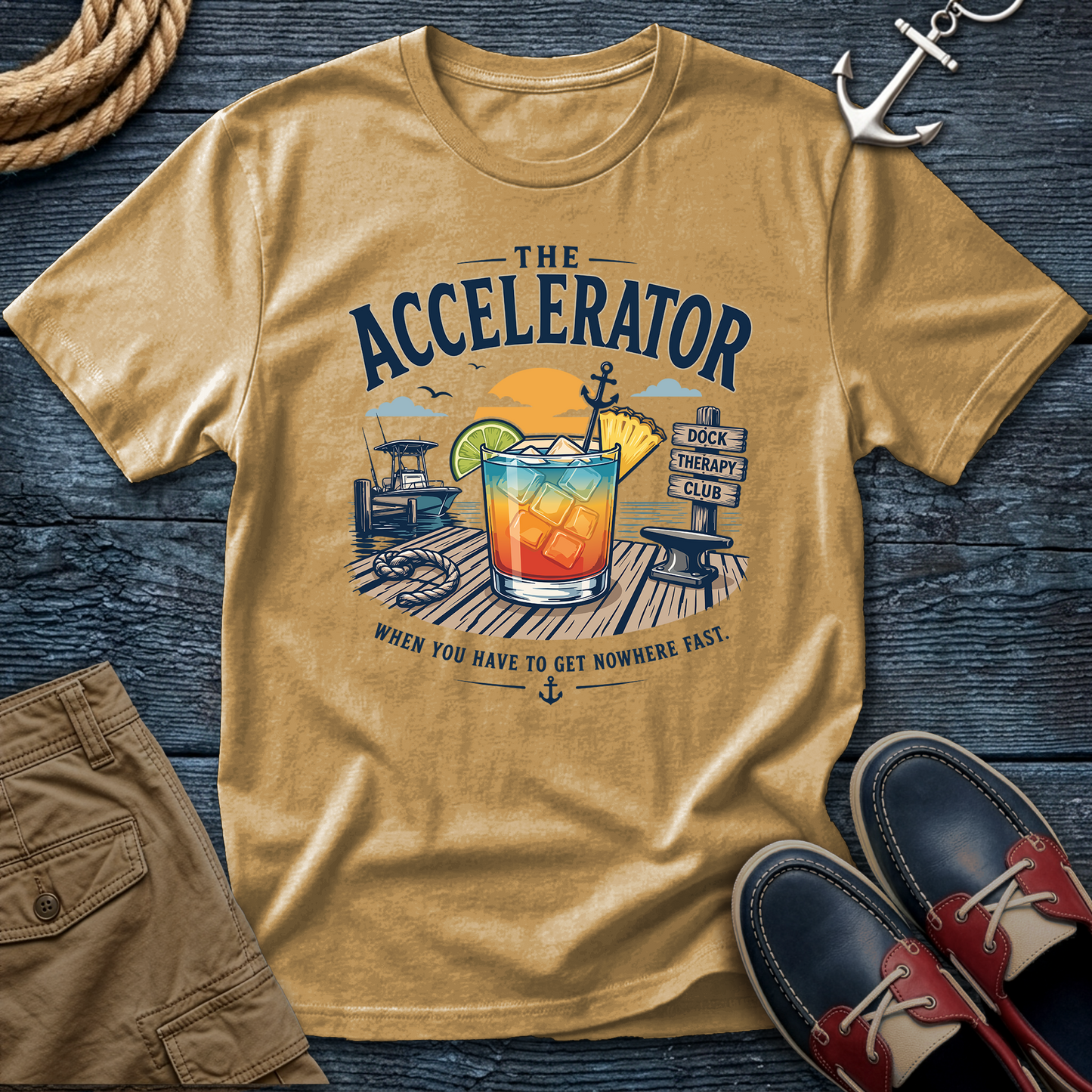 Dock Therapy Club Accelerator Tee
