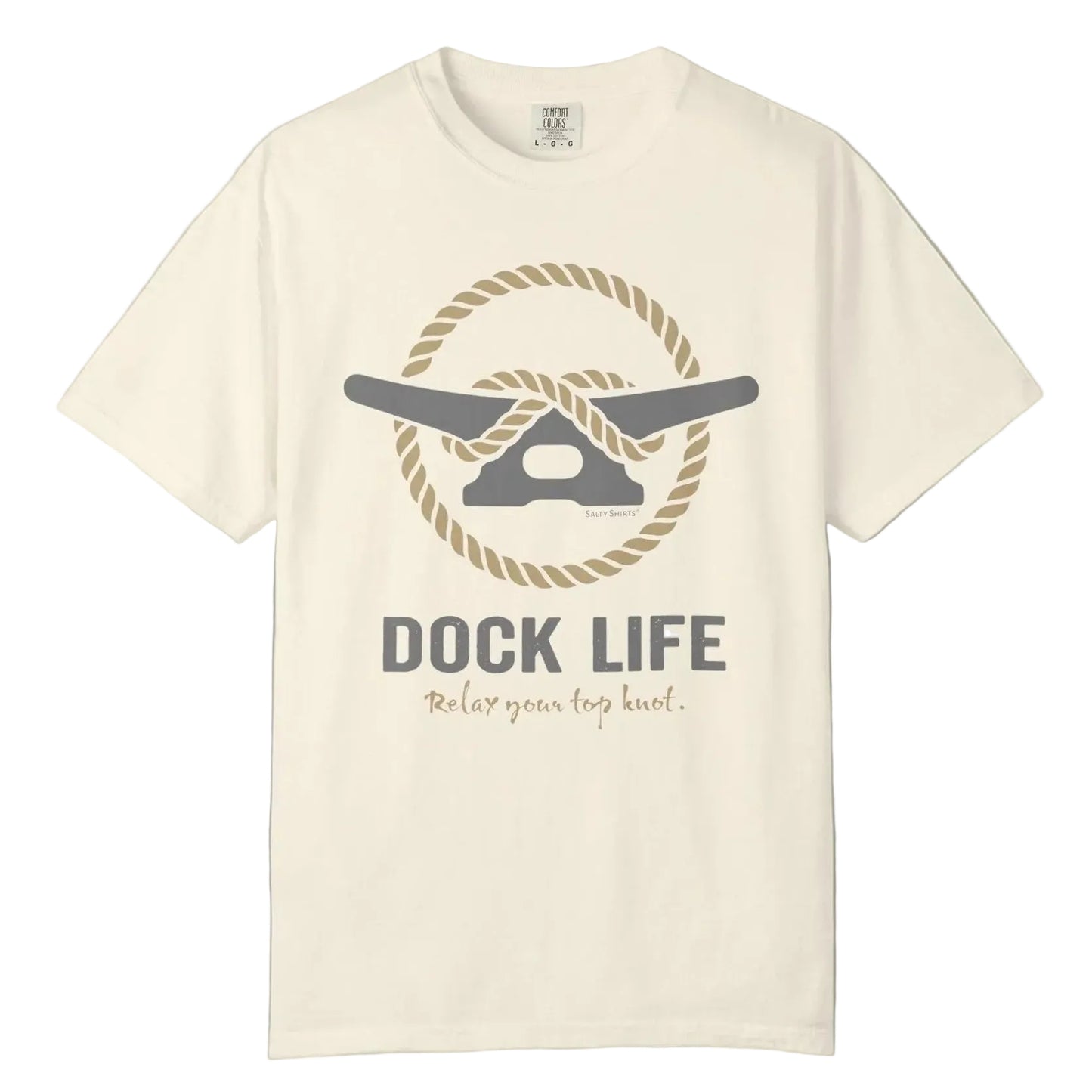 DOCK LIFE Relax Your Top Knot T-Shirt