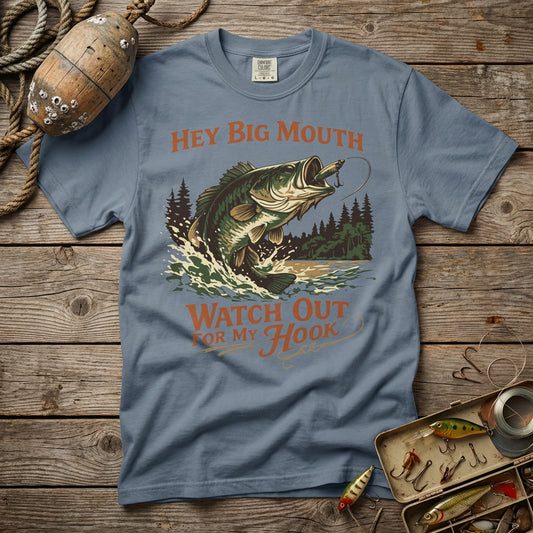 Hey Big Mouth Fishing T-Shirt