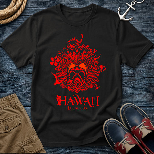 Hawaiian Tiki Local 808 T-Shirt
