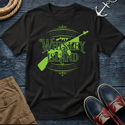 Whiskey Island Barrel Aged Tee | Lake Erie's Finest