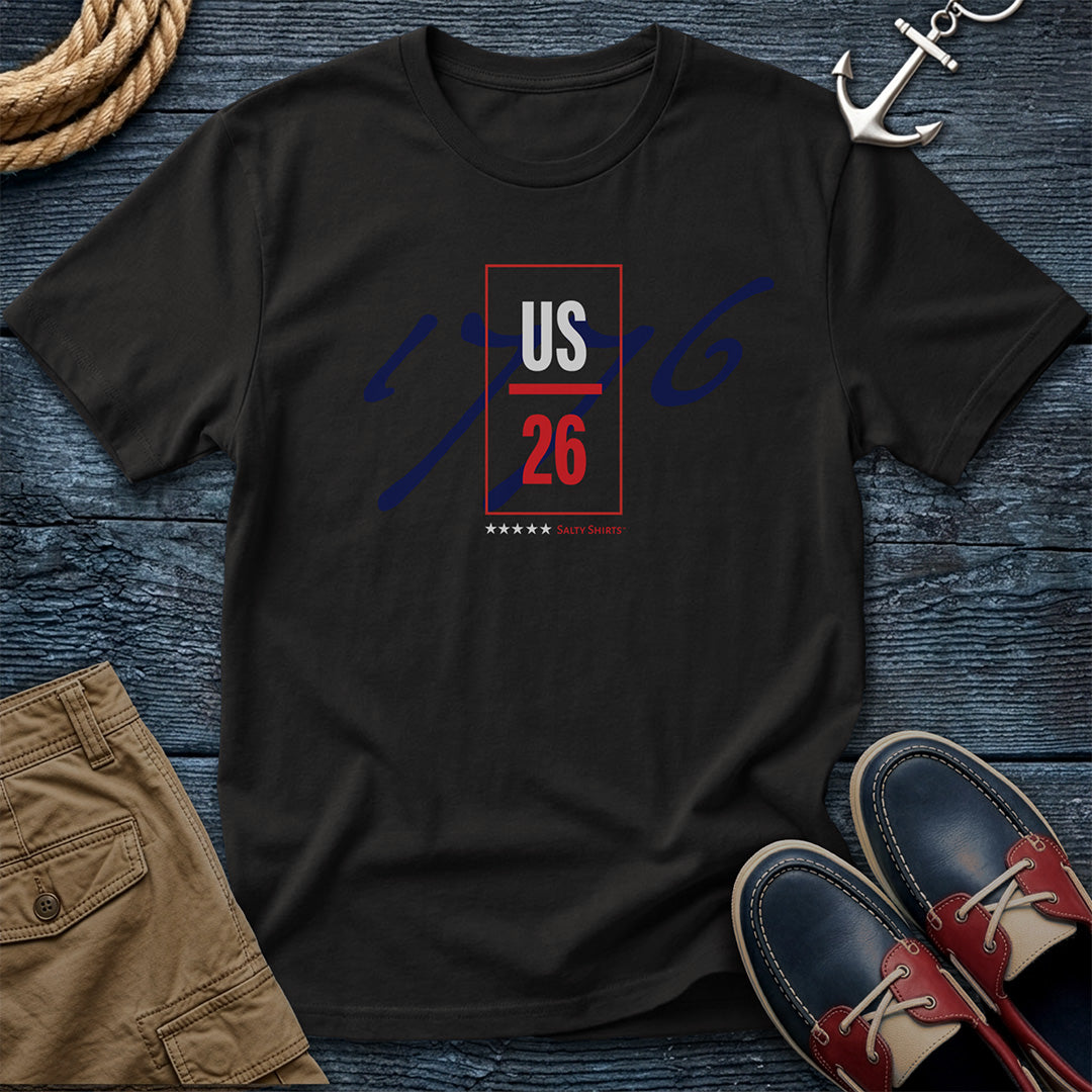 US Nautical 26 5 Star Salty T-Shirt