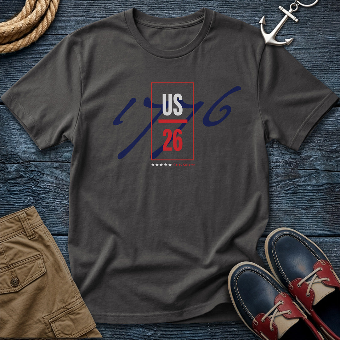 US Nautical 26 5 Star Salty T-Shirt