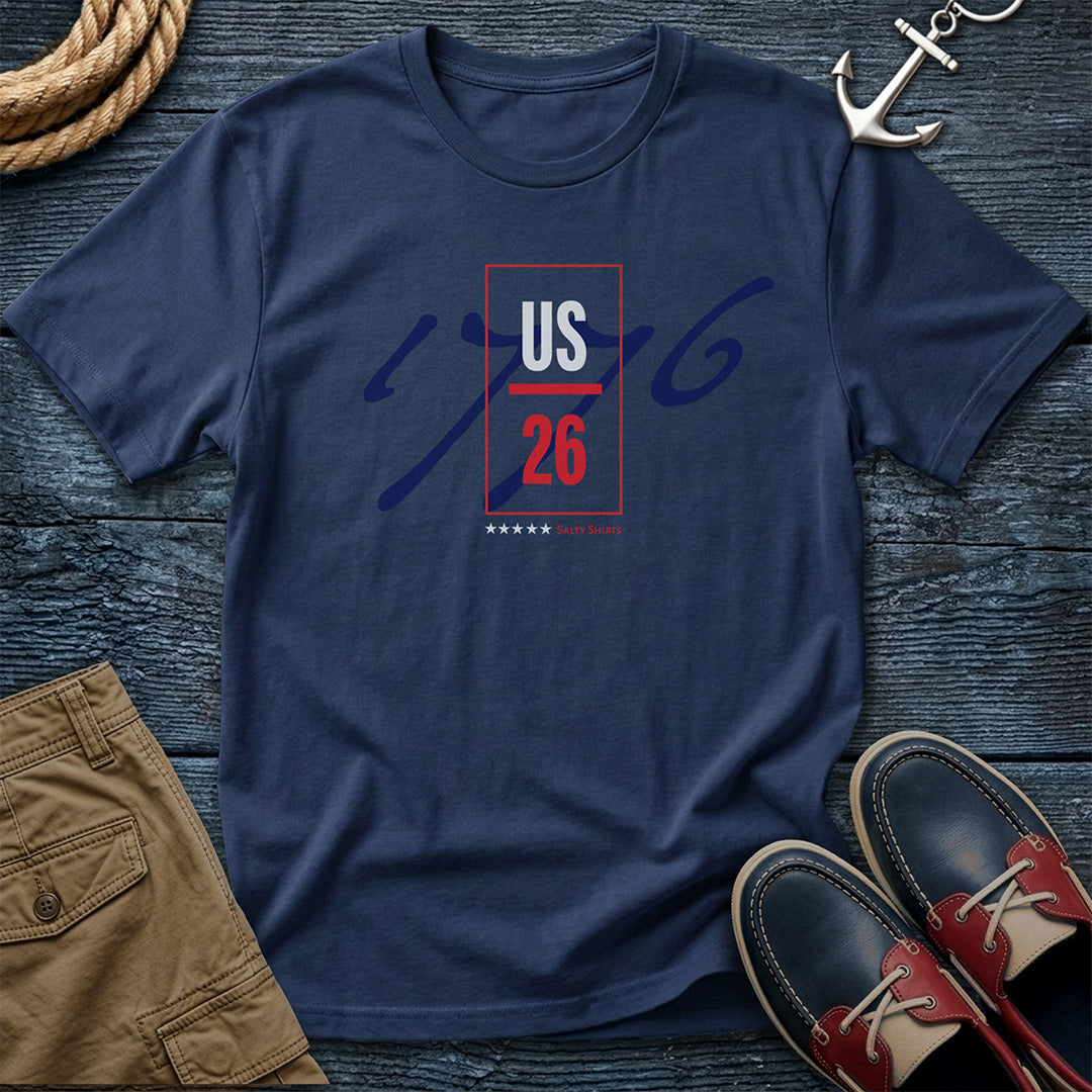 US Nautical 26 5 Star Salty T-Shirt