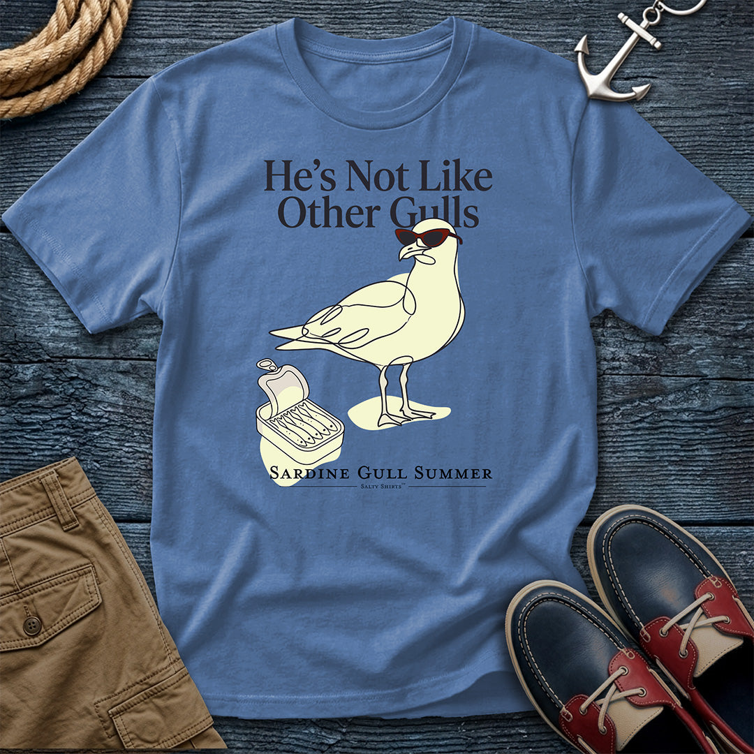 He's Not Like Other Gulls – Sardine Gull Summer Tee