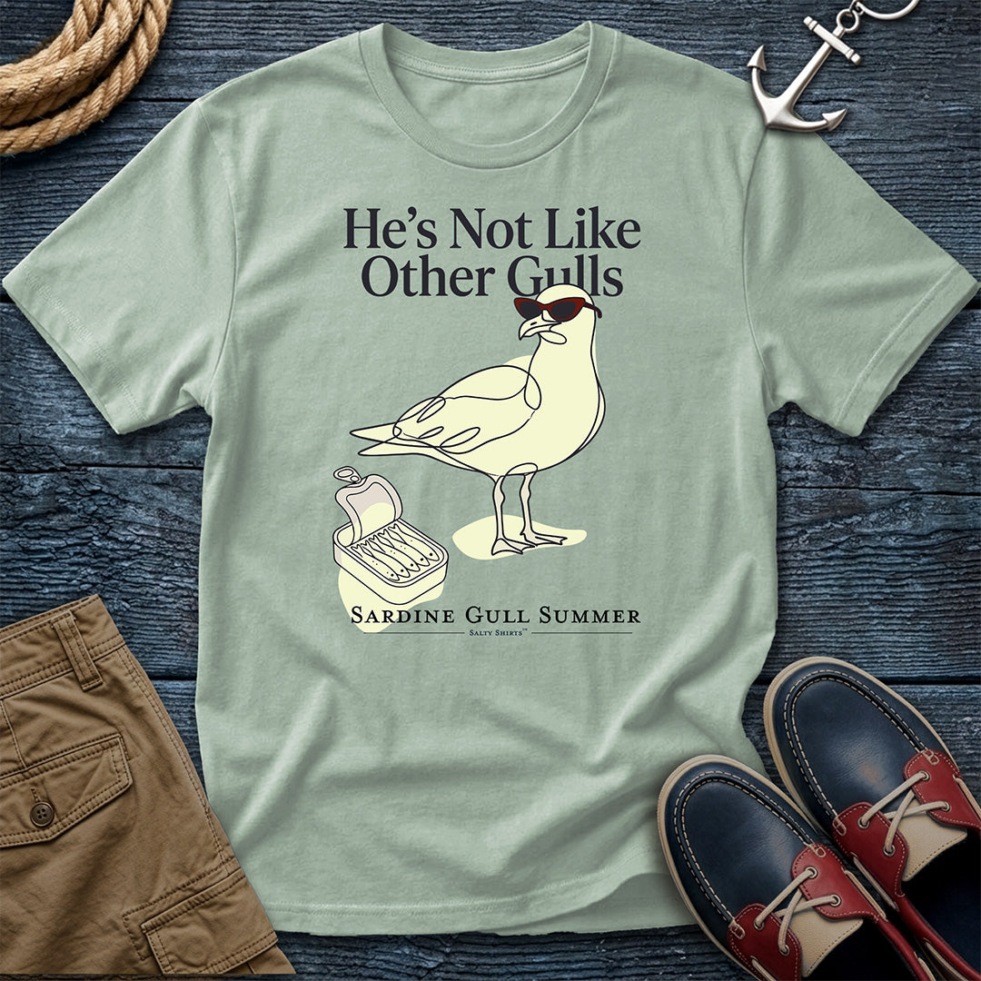 He's Not Like Other Gulls – Sardine Gull Summer Tee