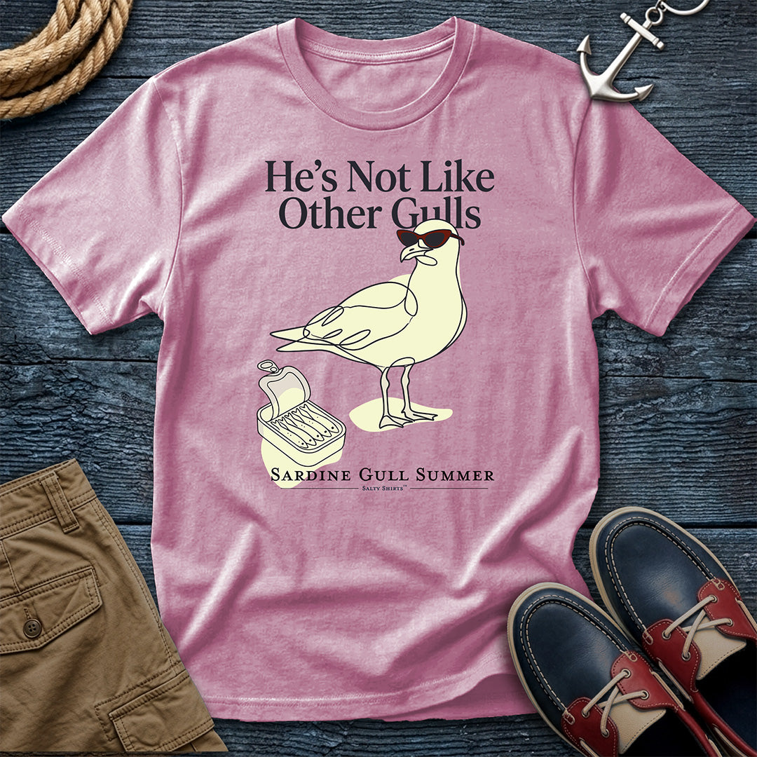 He's Not Like Other Gulls – Sardine Gull Summer Tee