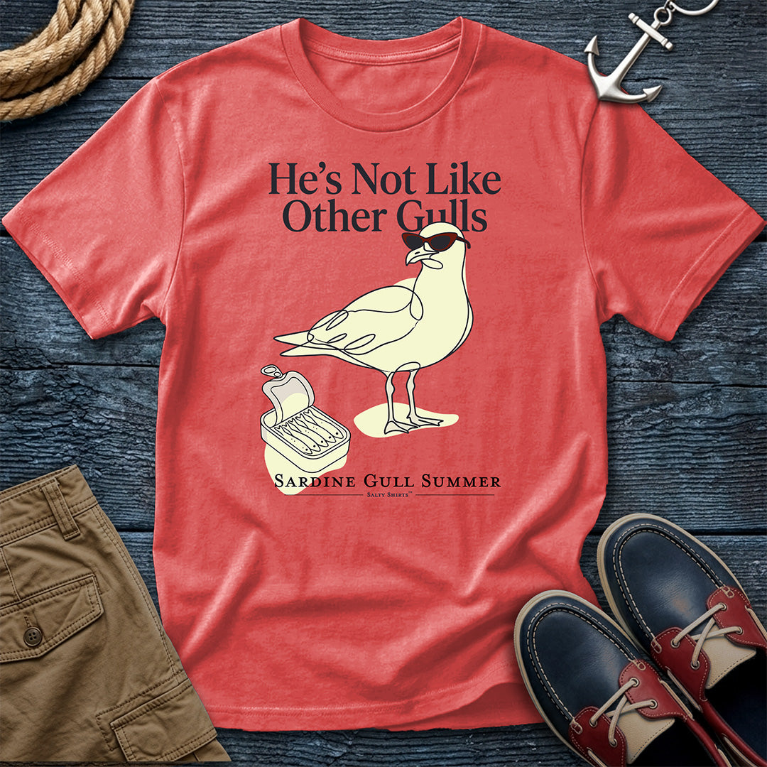 He's Not Like Other Gulls – Sardine Gull Summer Tee