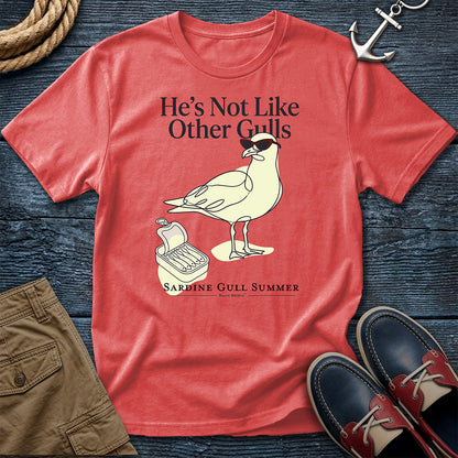 He's Not Like Other Gulls – Sardine Gull Summer Tee