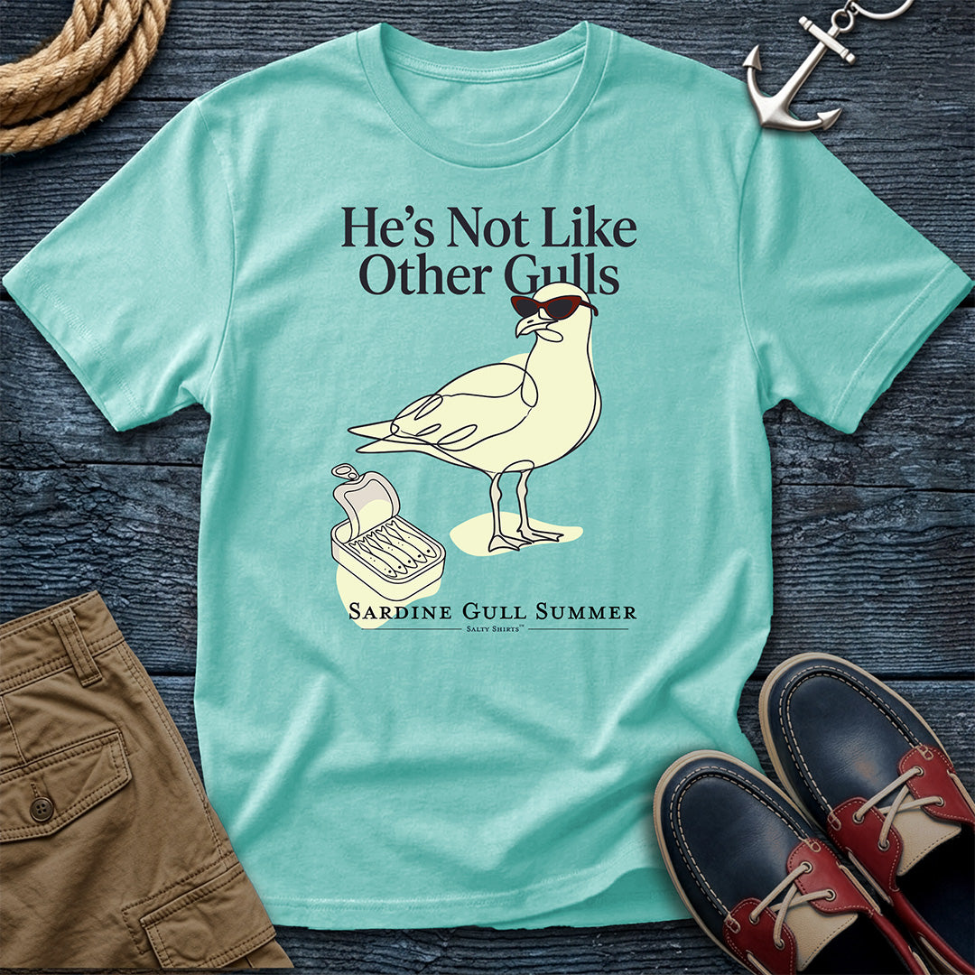 He's Not Like Other Gulls – Sardine Gull Summer Tee