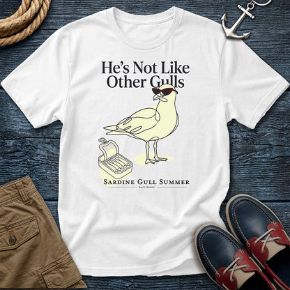 He's Not Like Other Gulls – Sardine Gull Summer Tee