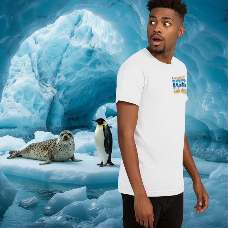 Antarctic Explorer Byrd is the Wyrd Unisex t-shirt