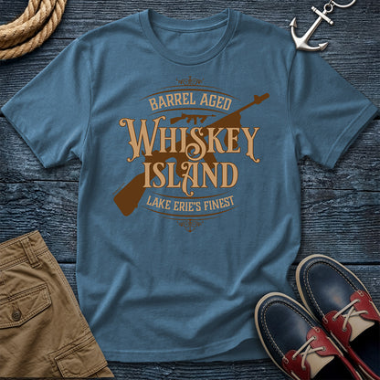 Whiskey Island Barrel Aged Tee | Lake Erie's Finest