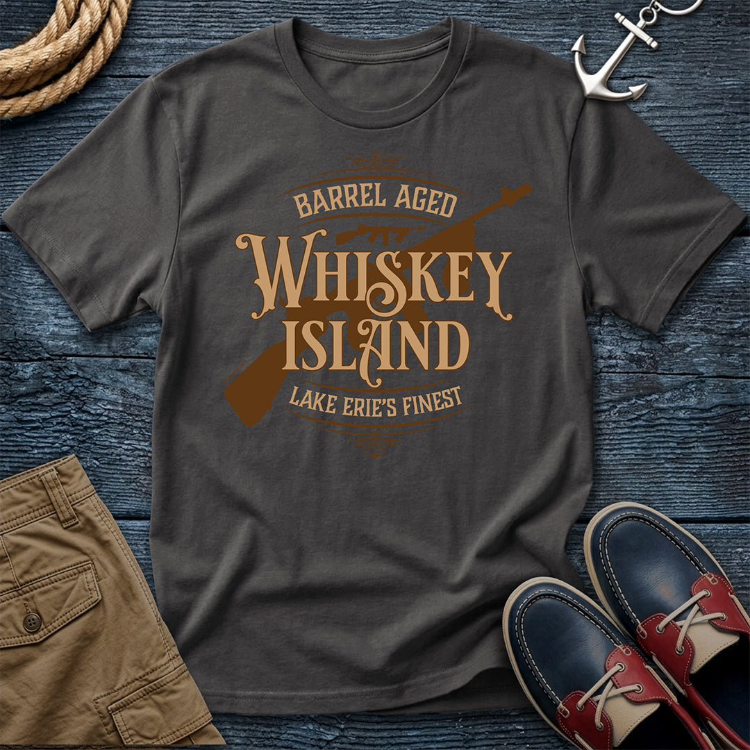 Whiskey Island Barrel Aged Tee | Lake Erie's Finest
