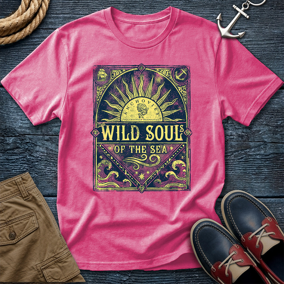 Wild Souls of the Sea Anchovies Graphic Tee – Crunchberry | Comfort Colors 1717
