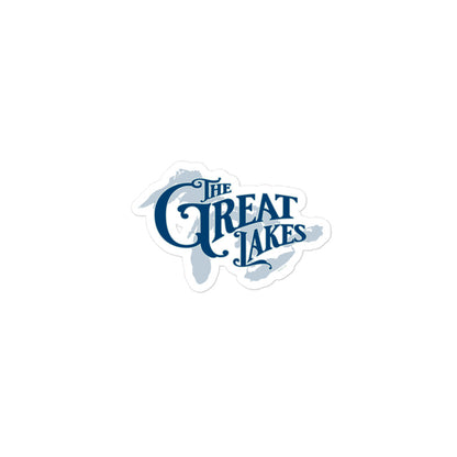 The Great Lakes: Bubble-free stickers