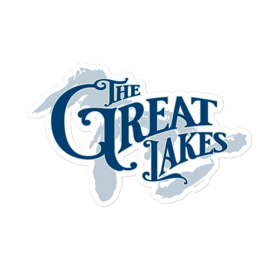 The Great Lakes: Bubble-free stickers