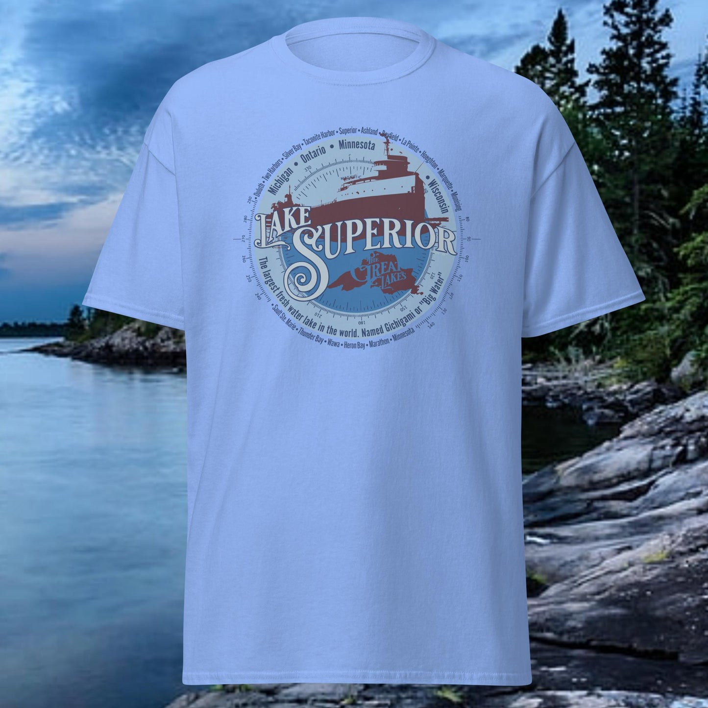 Lake Superior Men's classic tee