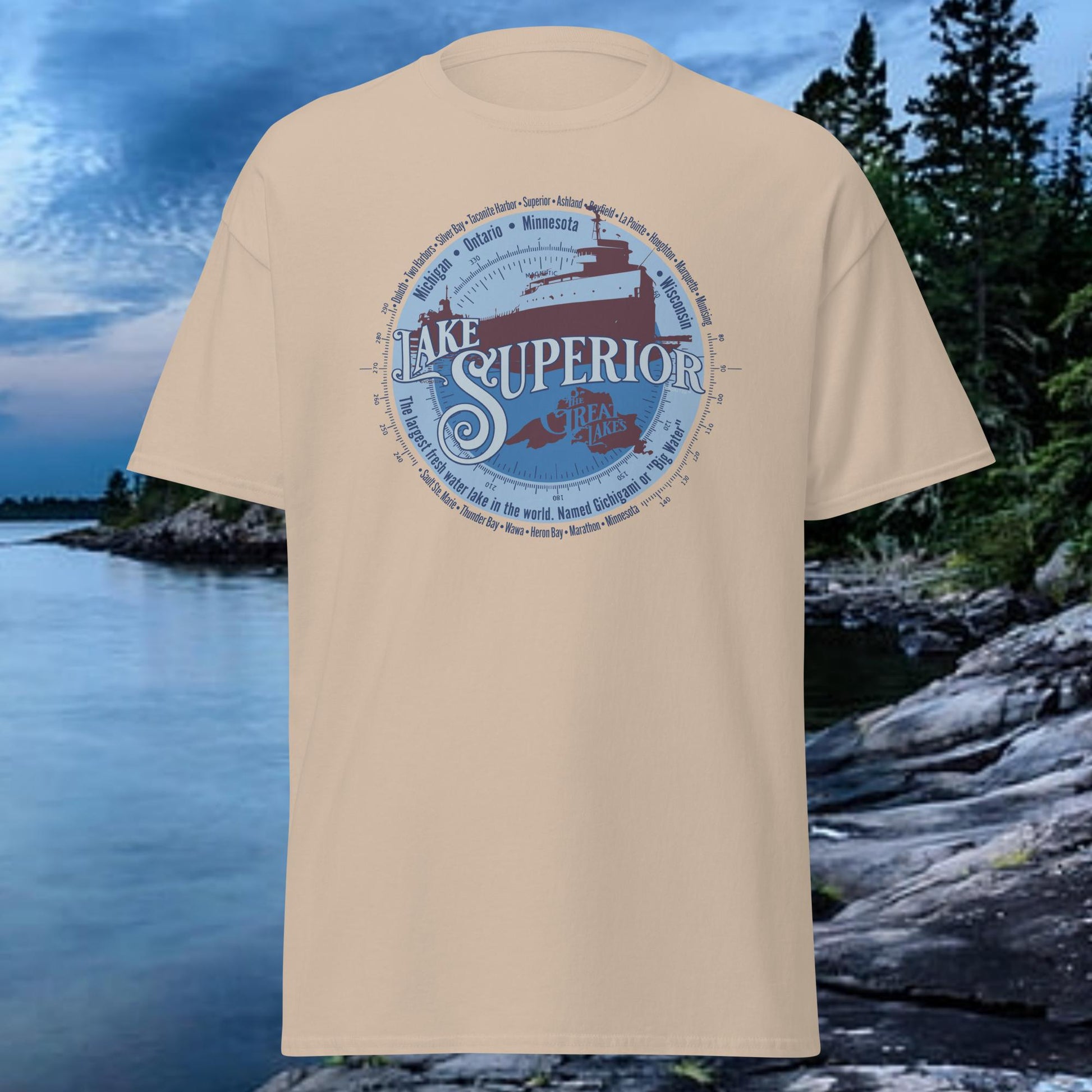 Lake Superior Men's classic tee