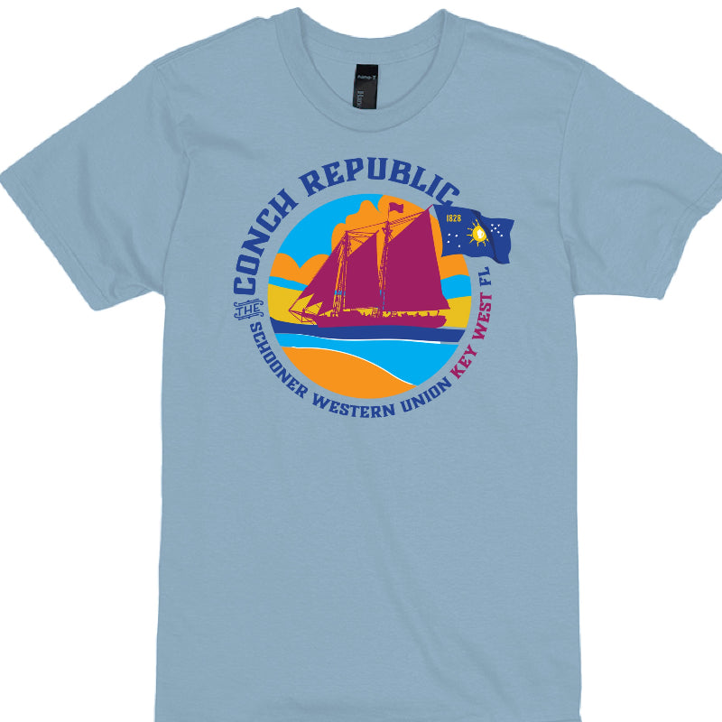 Conch Republic LIGHT BLUE - FRONT