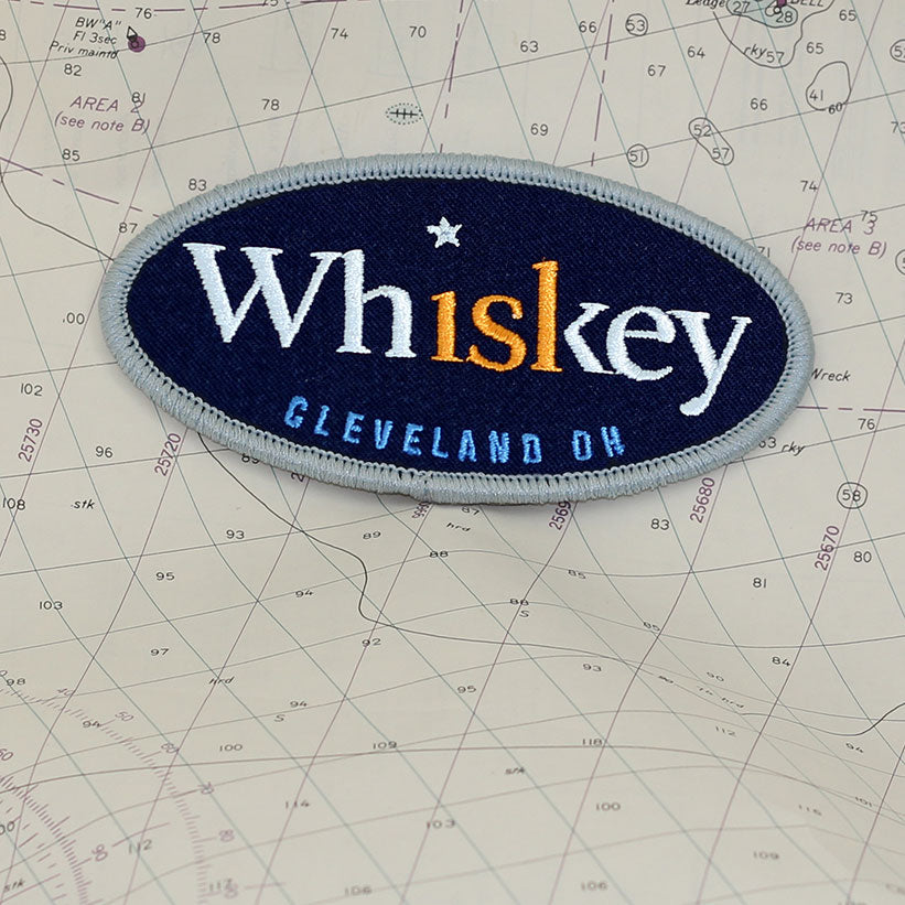 Whiskey ISL Iron on Patch