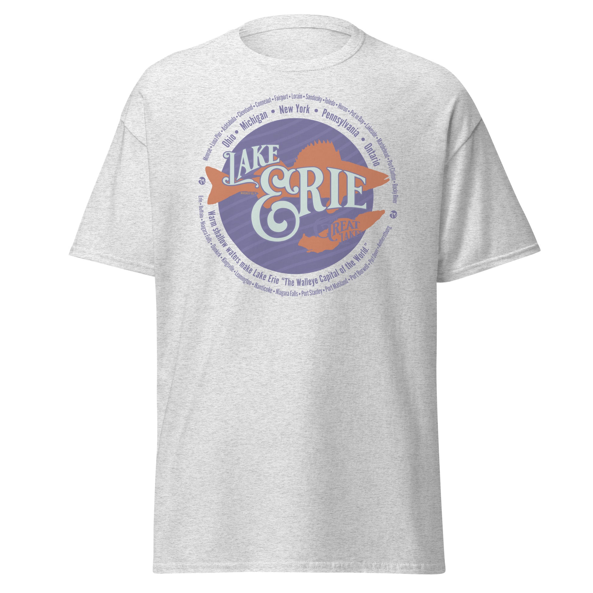 Lake Erie Walleye Capital of the World Men's classic tee