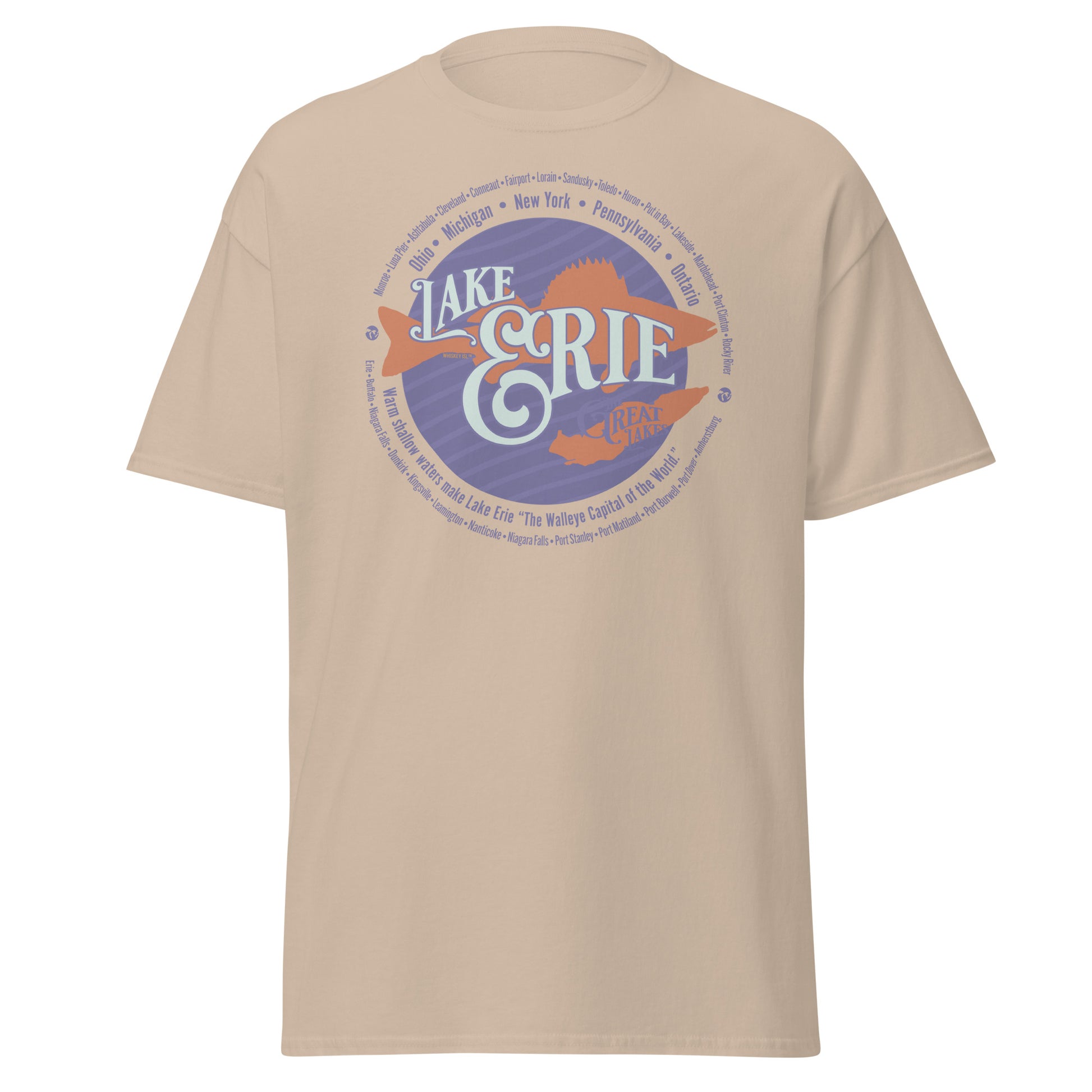 Lake Erie Walleye Capital of the World Men's classic tee