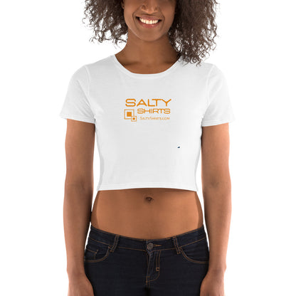 Salty Shirts™  Aloha Attitude, Women's Crop Tee