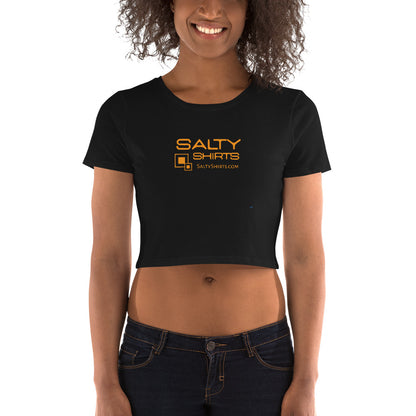 Salty Shirts™  Aloha Attitude, Women's Crop Tee