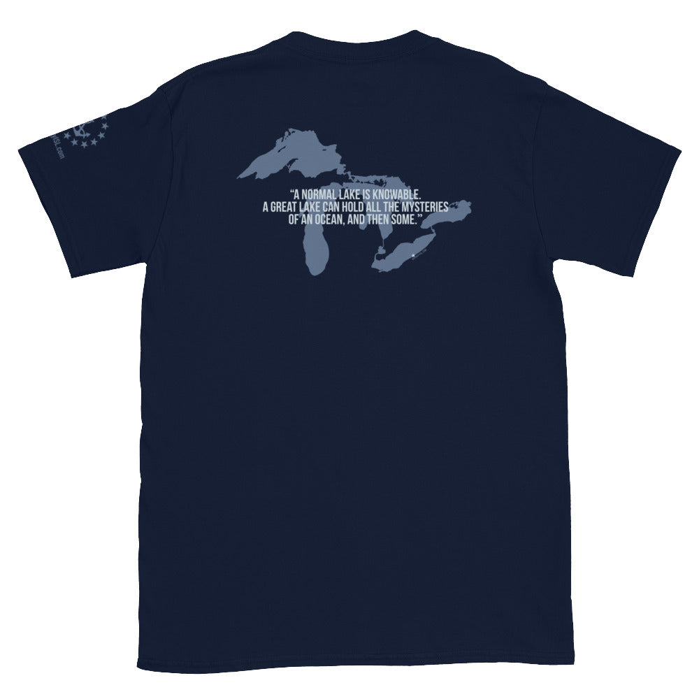 The Great Lakes, All the Mysteries of an Ocean and More: Short-Sleeve Unisex T-Shirt