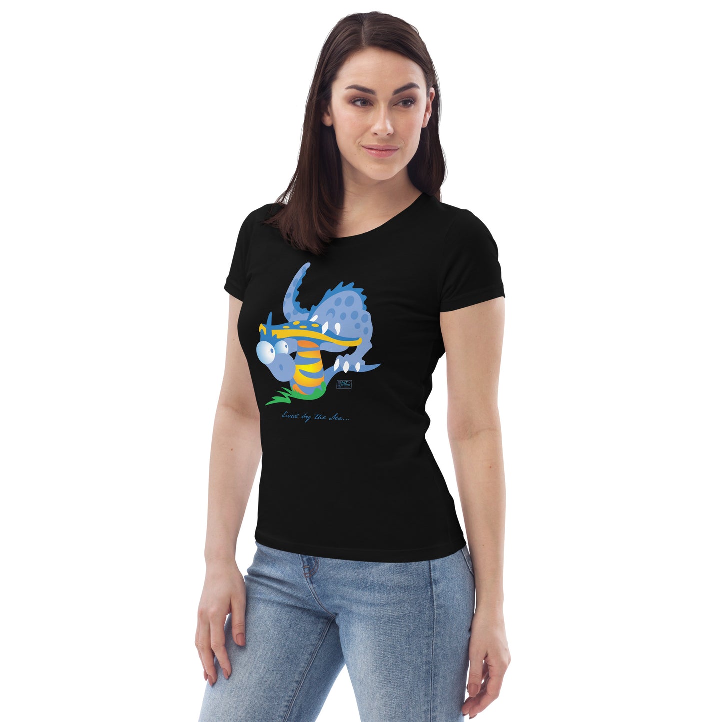 Magic Dragon: Women's fitted eco tee