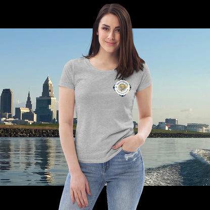 Salty Shirts™ Beer Buoy Women's fitted eco tee